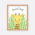 Wild Animal Portrait Frames Set